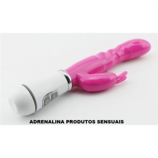 VIBRADOR SILICONE RABBIT 8 VIBRAÇÕES