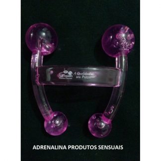 MASSAGEADOR EM ACLÍRICO - HOT FLOWERS