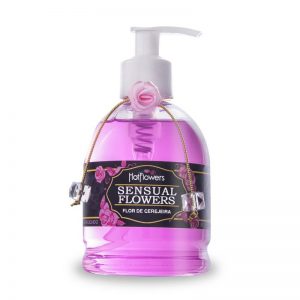 SABONETE LÍQUIDO SENSUAL FLOWERS 300ML HOT FLOWERS