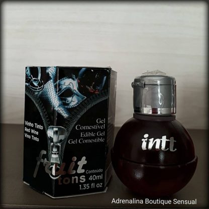 GEL COMESTÍVEL FRUIT SEXY 40ML VINHO TINTO