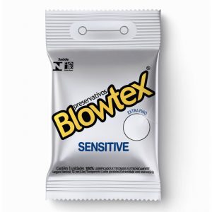 PRESERVATIVO SENSITIVE EXTRA FINO 3 UNIDADES - BLOWTEX