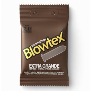 PRESERVATIVO EXTRA GRANDE 3 UNIDADES - BLOWTEX