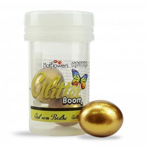 Hot Ball Glitter Boom Aroma Petit Gateau e Glitter Comestível Hot Flowers